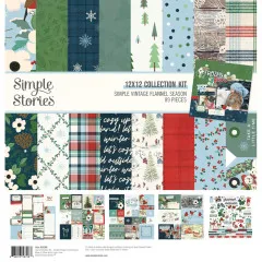 Simple Vintage - Flannel Season - 12x12 Collection Kit