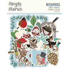 Simple Vintage - Flannel Season - Bits & Pieces Die-Cuts