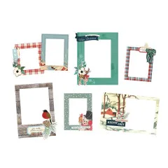 Chipboard Frames - Simple Vintage - Flannel Season