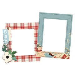 Chipboard Frames - Simple Vintage - Flannel Season