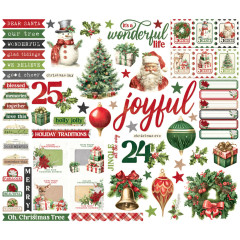 Floral Bits & Pieces Die-Cuts - Simple Vintage - Believe