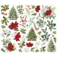 Floral Bits & Pieces Die-Cuts - Simple Vintage - Believe