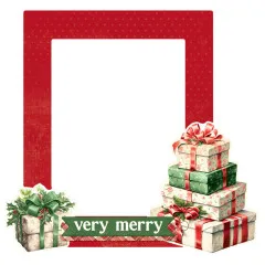 Chipboard Frames - Simple Vintage - Believe