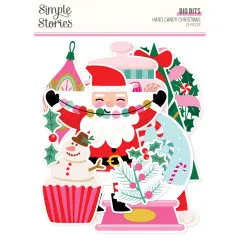 Big Bits & Pieces Die-Cuts - Hard Candy Christmas