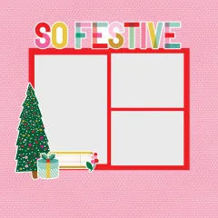 Simple Pages - Page Pieces - Hard Candy Christmas