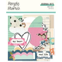 Journal Bits & Pieces Die-Cuts - Take Note