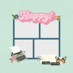 Simple Pages - Page Pieces - Take Note