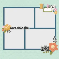 Simple Pages - Page Pieces - Take Note