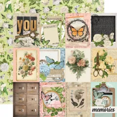 Simple Vintage - Junk Drawer - 12x12 Collection Kit