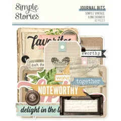 Journal Bits & Pieces Die-Cuts - Junk Drawer