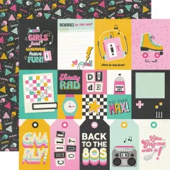 Totally 80's - 12x12 Collection Kit