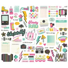 Totally 80's - Bits & Pieces Die-Cuts