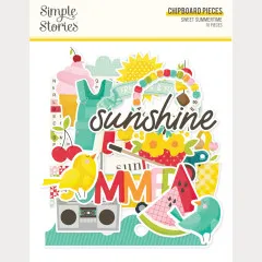 Chipboard Pieces - Sweet Summertime