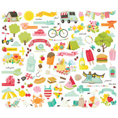 Sweet Summertime - Bits & Pieces Die-Cuts