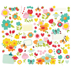Floral Bits & Pieces Die-Cuts - Sweet Summertime