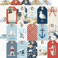 Simple Vintage - Sand & Sea - 12x12 Collection Kit