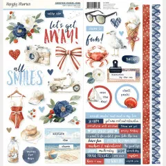 Simple Vintage Sand & Sea - 12x12 Collector's Essential Kit
