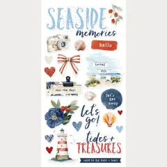 Simple Stories Foam Sticker - Simple Vintage Sand & Sea