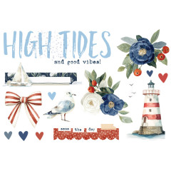 Simple Pages - Page Pieces - Simple Vintage Sand & Sea