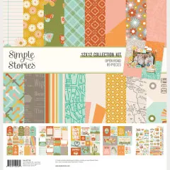 Simple Vintage - Open Road - 12x12 Collection Kit