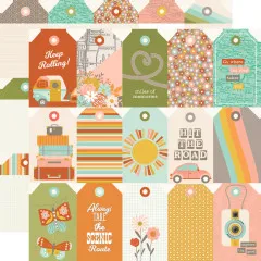 Simple Vintage - Open Road - 12x12 Collection Kit