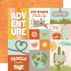 Simple Vintage - Open Road - 12x12 Collection Kit