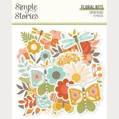 Floral Bits & Pieces Die-Cuts - Open Road