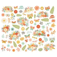 Floral Bits & Pieces Die-Cuts - Open Road