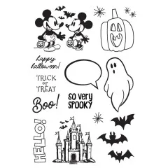 Simple Stories Clear Stamps - Say Cheese Classic Mouse Halloween