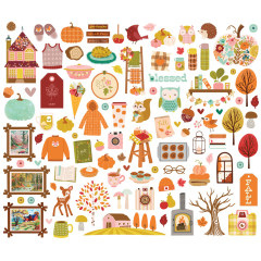 Pumpkins & Plaid - Bits & Pieces Die-Cuts