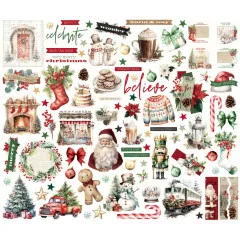 Simple Vintage Old-Fashioned Christmas - Bits & Pieces Die-Cuts