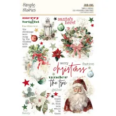 Rub-Ons - Simple Vintage - Old-Fashioned Christmas