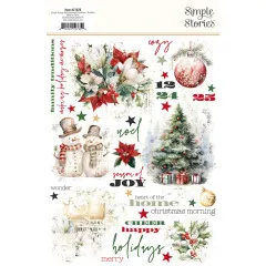 Rub-Ons - Simple Vintage - Old-Fashioned Christmas