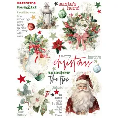 Rub-Ons - Simple Vintage - Old-Fashioned Christmas