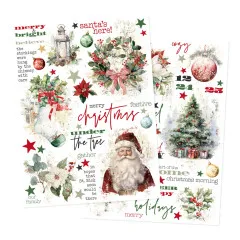Rub-Ons - Simple Vintage - Old-Fashioned Christmas