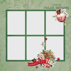 Simple Pages - Page Pieces - Simple Vintage Old-Fashioned Christmas