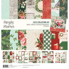 Simple Vintage - Evergreen Memories - 12x12 Collection Kit
