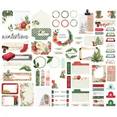 Journal Bits & Pieces Die-Cuts - Simple Vintage Evergreen Memories