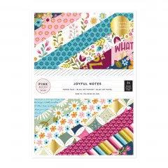 Pink Paislee Joyful Notes - 6x8 Paper Pad