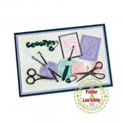 Embossing Folder & Cutting Die - Hobby