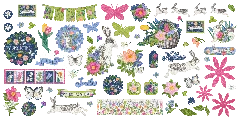 Spring is in the Air - Ephemera Die-Cut Assortment