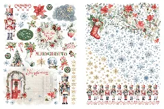 Rub-On Transfer - Deck the Halls