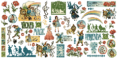 Wonder of Oz - Ephemera Die-Cut Assortment