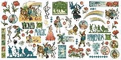 Wonder of Oz - Ephemera Die-Cut Assortment