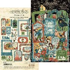 Wonder of Oz - Chipboard Pieces, Tags & Frames