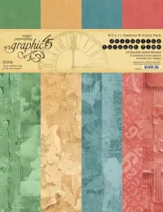 Journaling Through Time - 8,5x11 Patterns & Solids Pack