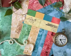 Journaling Through Time - 8,5x11 Patterns & Solids Pack