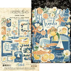 Scenic Route - Chipboard Pieces, Tags & Frames