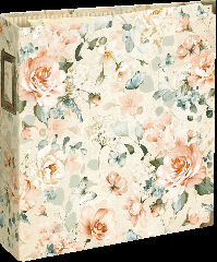 Graphic 45 - Vintage Rose Binder Album with Pocket Pages