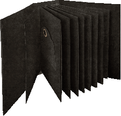 Graphic 45 - ATC Album with Matchbook Box Black